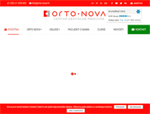 Tablet Screenshot of orto-nova.hr